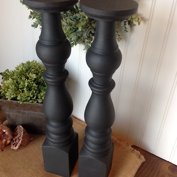 Wood Candle Holder Etsy