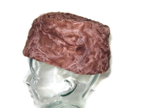 Vintage Fur Pill Box Hat - 1930's - image 7