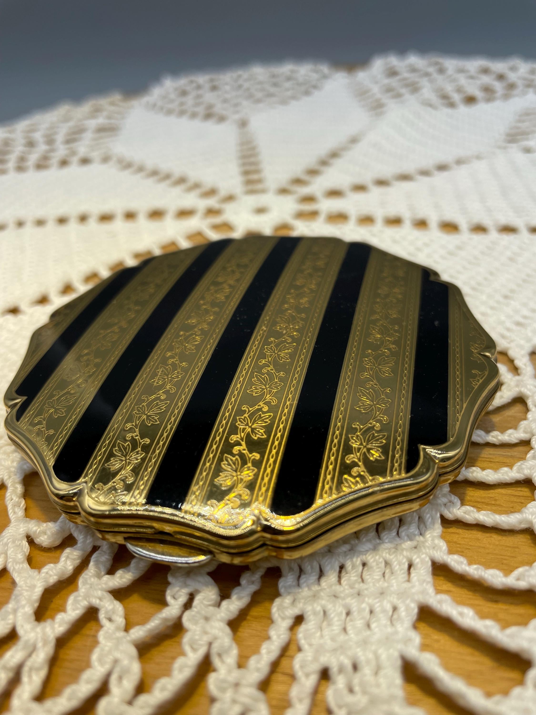 Stratton England Vintage Compact - Etsy
