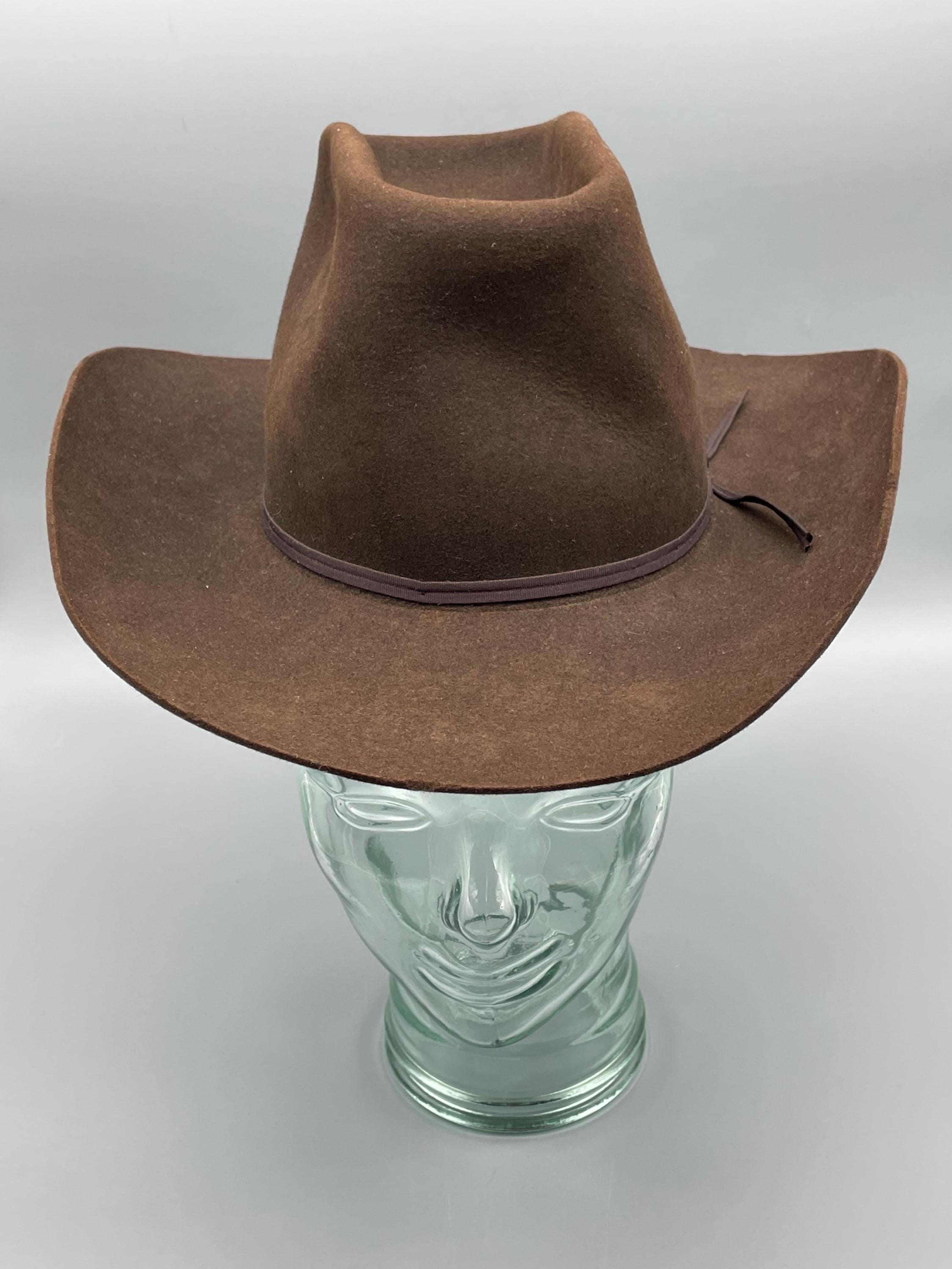 もっちResistol ビンテージハット　キャメルブラウン Vintage Resistol Hat - Etsy