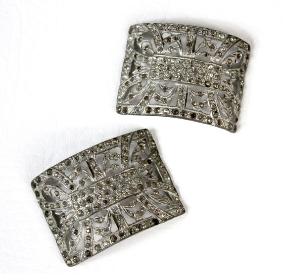 rhinestone shoe buckles