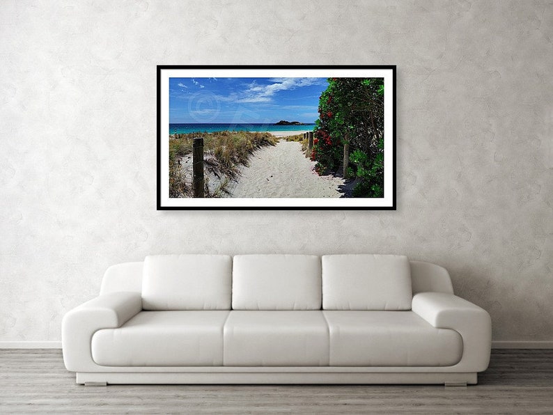 Ocean Beach, New Zealand Landscape Photography Art Print image 4