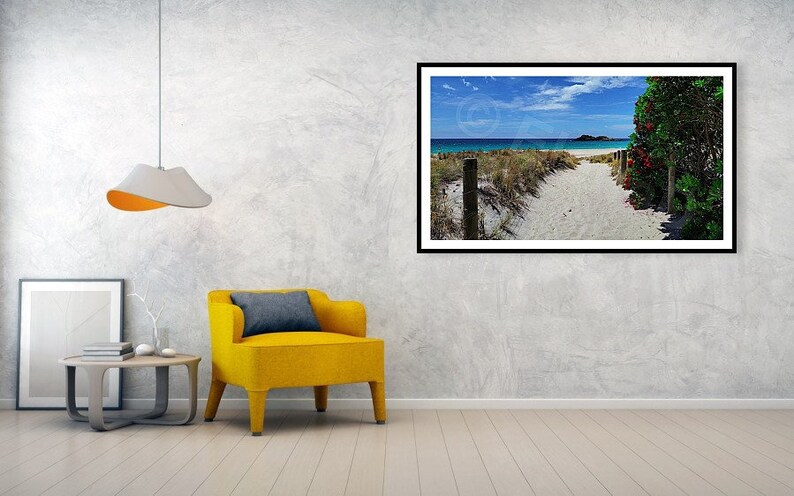 Ocean Beach, New Zealand Landscape Photography Art Print image 5