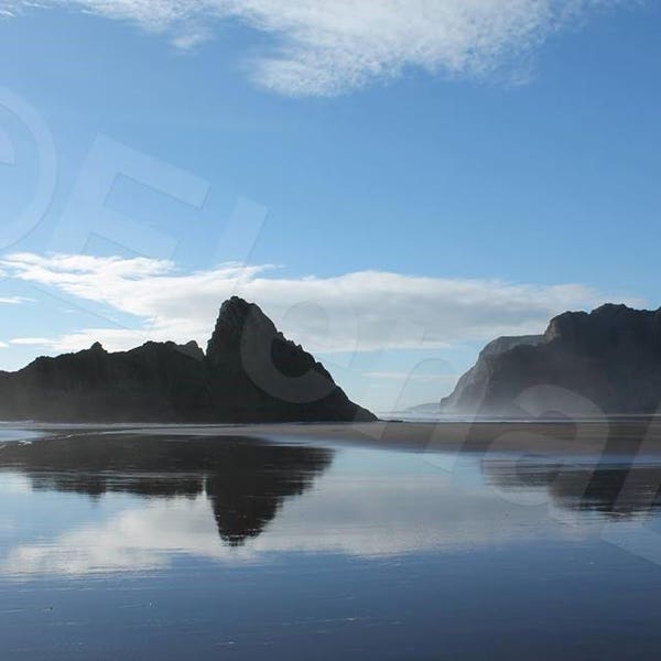 Karekare Beach, New Zealand -Landscape Photography Art Print,Home Decor,Wall Art, Nursery Decor,Fathers Day, Beach, Ocean,Housewarming Gift