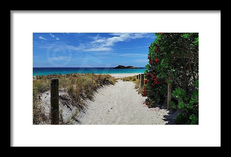 Ocean Beach, New Zealand Landscape Photography Art Print image 2