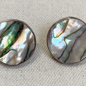 Vintage Mexican 925 Silver Shell Earrings — House of Terrance