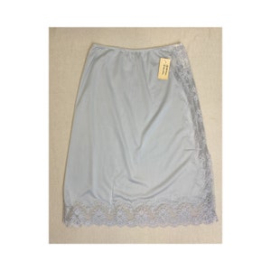 90s New Old Stock Ralph Montenero for Blanche Blue Half Slip