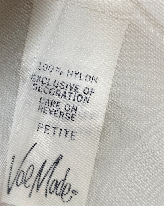 Val Mode Sheer Nylon Open Front Long Dressing Gow… - image 6