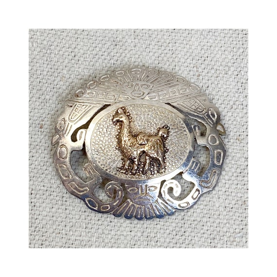 Peru pendant, brooch warrior - Gem