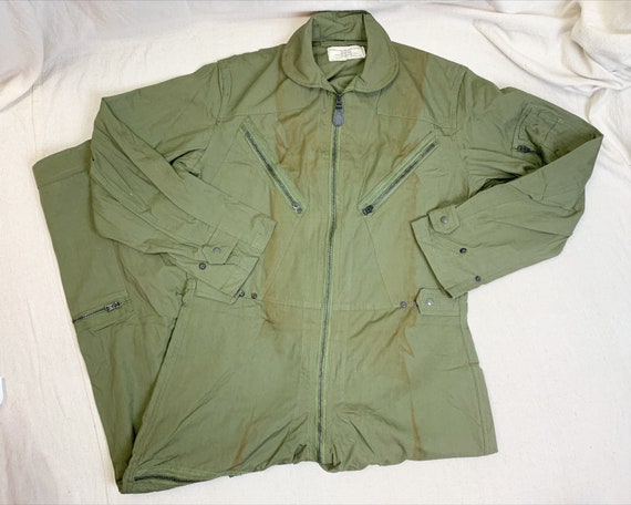 1967 Vietnam Flying Coveralls Poplin OG107 - image 1