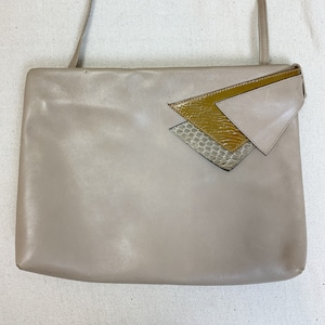 1980s Salvatore Ferragamo Bow Shoulder Bag