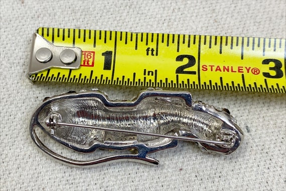 KJL Kenneth Jay Lane for Avon Rhinestone Leopard … - image 8