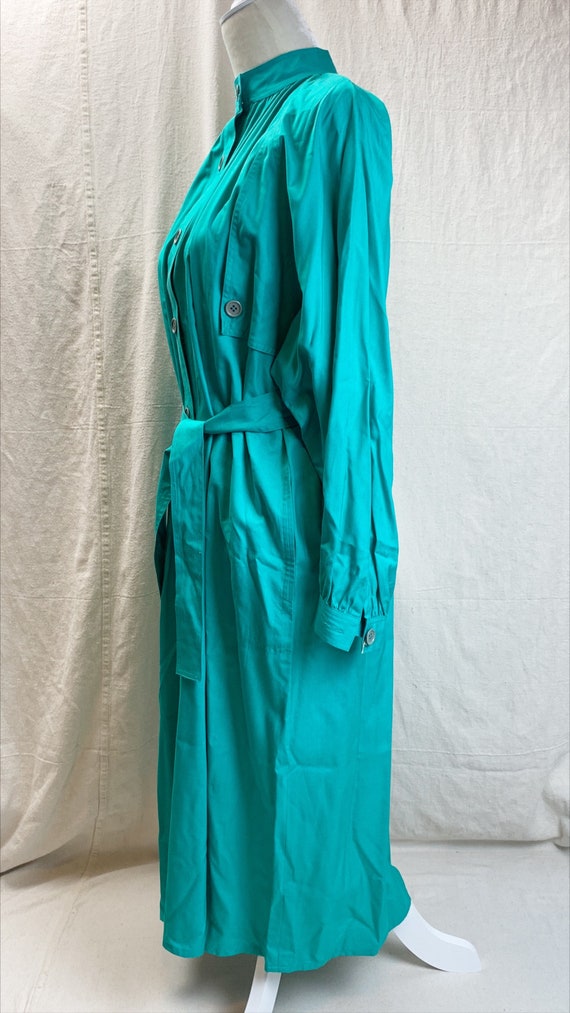 Vintage 80s Balenciaga Boutique Silk Dress - image 2