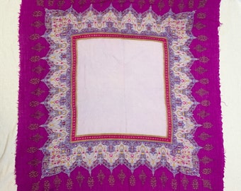 Vintage Oscar De la Renta Wool Scarf