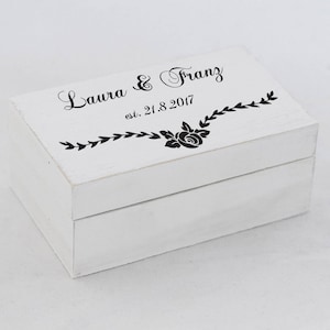 Personalized wedding box, Wedding ring box, White Ring Bearer Box, Custom ring box,Еngagement box, Ring pillow, Ring Box White Ring Holder