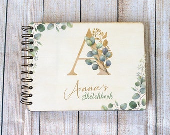 Personalized A5 Sketchbook: All Media Drawing Book, Art Gift