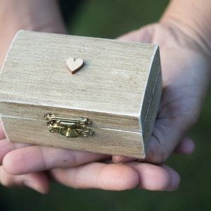 Engraved ring box, Wedding ring box, Ring bearer box, Personalized wedding box, Engagement box, Small wooden ring box, Custom Ring Holder image 3