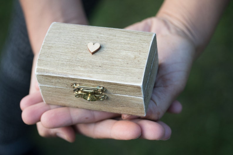 Engraved ring box, Wedding ring box, Ring bearer box, Personalized wedding box, Engagement box, Small wooden ring box, Custom Ring Holder image 3