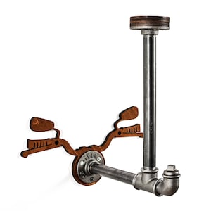 Suporte de parede para capacete de moto, jaqueta, luvas, capacete, gancho para helicóptero, bicicleta, presente para motociclista, motociclista