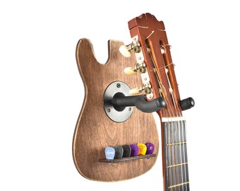 Appendiabiti per chitarra da parete Ukulele Banjo Display accessori per porta plettri per chitarra