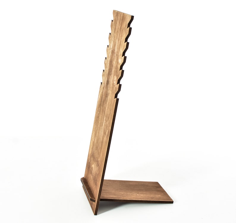 Stand Rack for Necklaces, Neck-chain, Chains Wooden Display Holder Dock ...