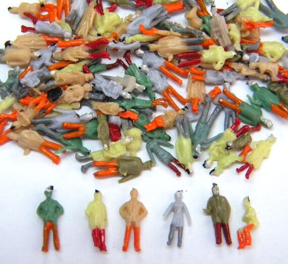 n gauge figures painted