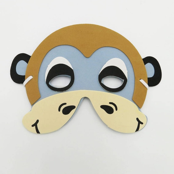 Monkey Headband And Mask Set One Size