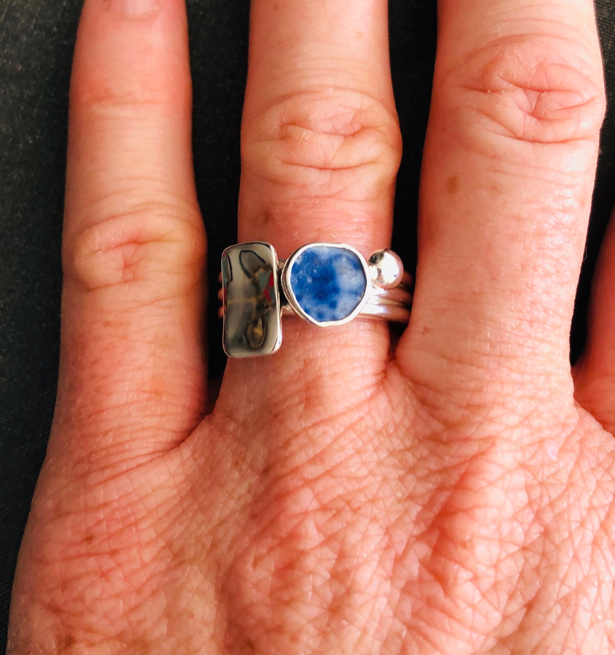 Pottery Statement ring Etsy