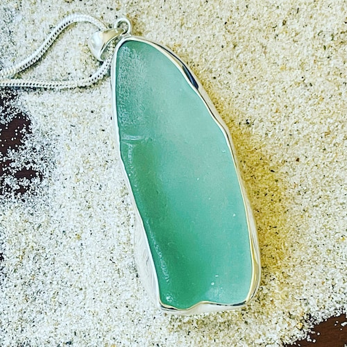 Sea Glass Bracelet Genuine Seafoam Aqua Seaglass Jewelry - Etsy