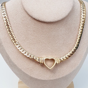 Stainless steel necklace - heart - gift