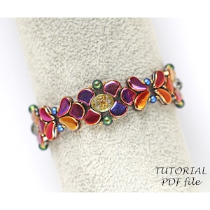 Pdf Crossroads Bracelet With TILA Beads instructions 