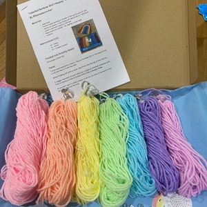 Crochet Rainbow Kit Pastel