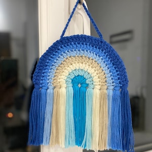 Crochet Rainbow Kit Coastal Blue