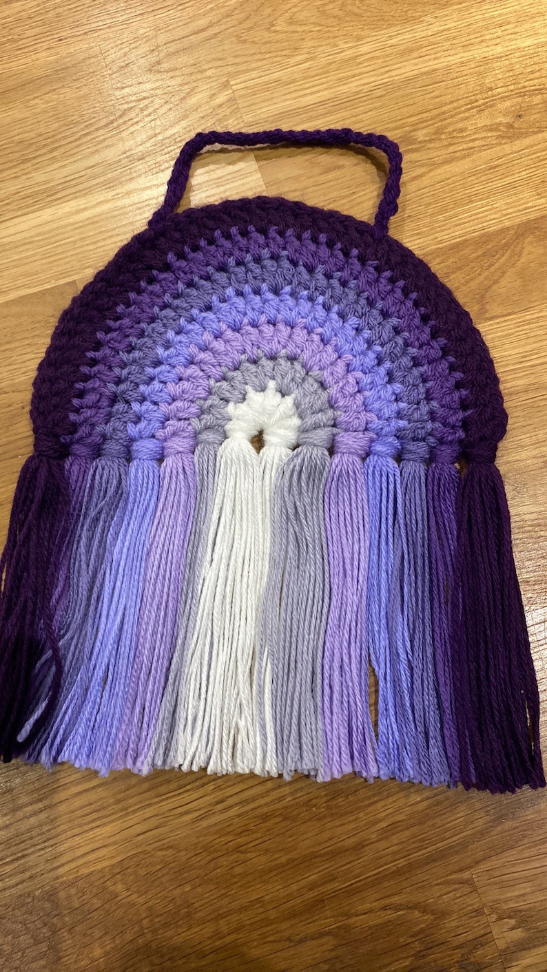 Crochet Rainbow Kit Proper Purple (dark)