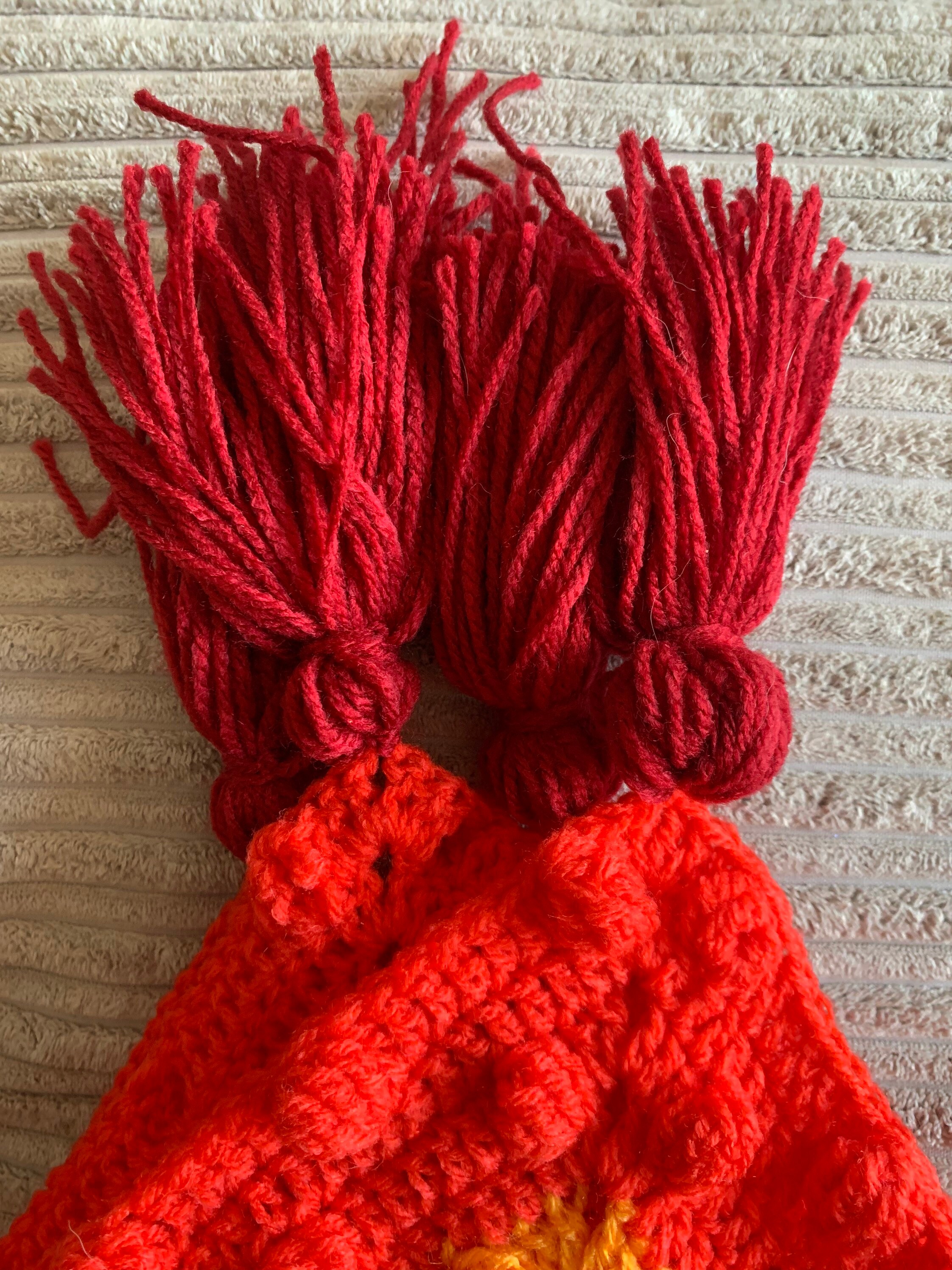 Rainbow Bobbles Baby Blanket Crochet Afghan/one of A Kind Baby Etsy UK