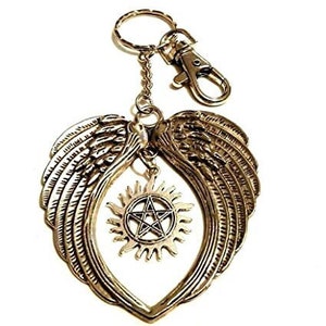 Castiel with wings keychain sale