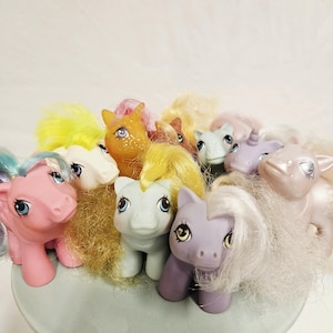 Vintage G1 My Little Baby & Newborn Ponies, You Pick Pony, 1980's by Hasbro