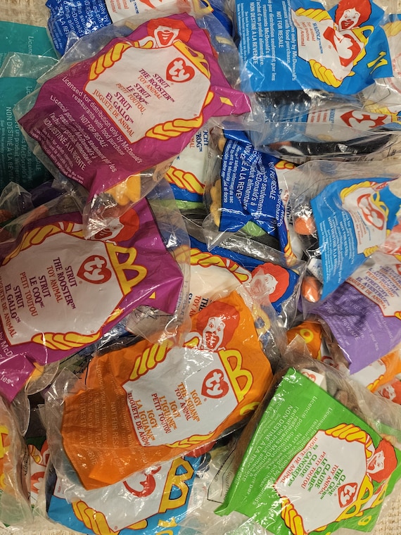 Ty Teenie Beanie Babies、マクドナルドのハッピーセットのおもちゃ