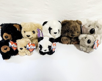 Bear Puffkin-kollektionen från Swibco från 1990-talet - Du väljer Puffkinen