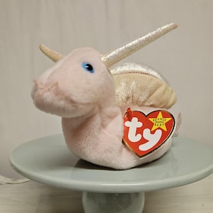 Ty "Swirly" the Snail Beanie Baby, 5th Generation, Vintage, Rare, and Retired