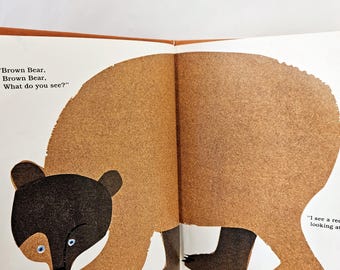 Rare Autographed First General Edition of Brown Bear Brown Bear