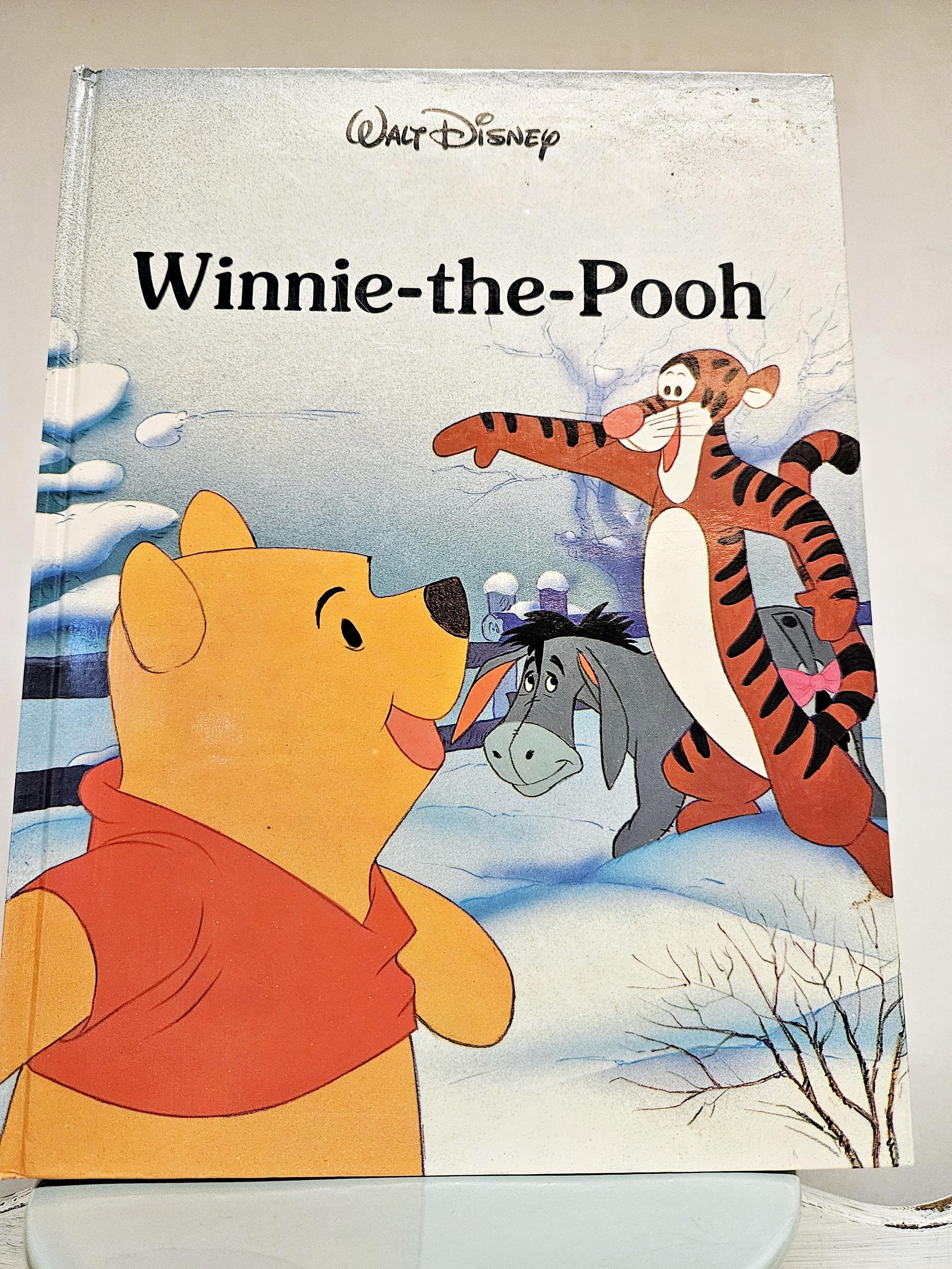 Vintage Walt Disney Winnie the Pooh Hardcover Children's Book by