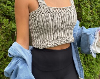 Crochet Fall Tank Top