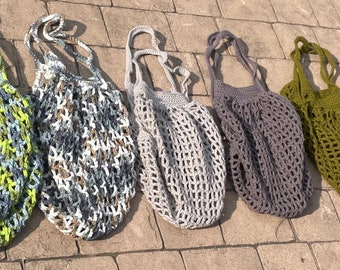 The One Trip Bag - Crochet Market Bags