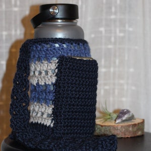 Soporte para botellas de agua Grey Navy