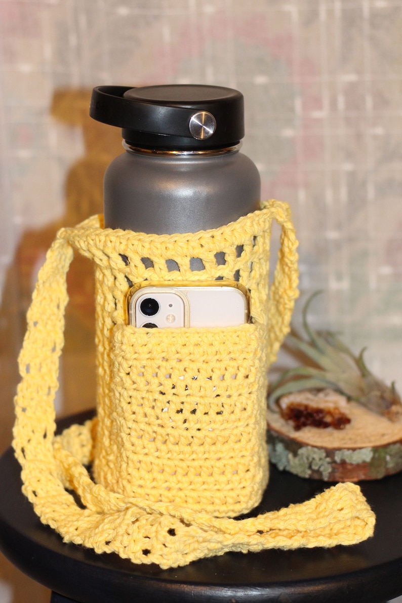 Soporte para botellas de agua Yellow