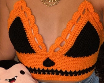 Halloween Crop Top