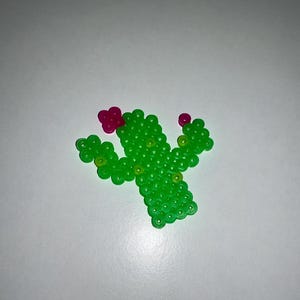 Cactus perler art - Etsy.de