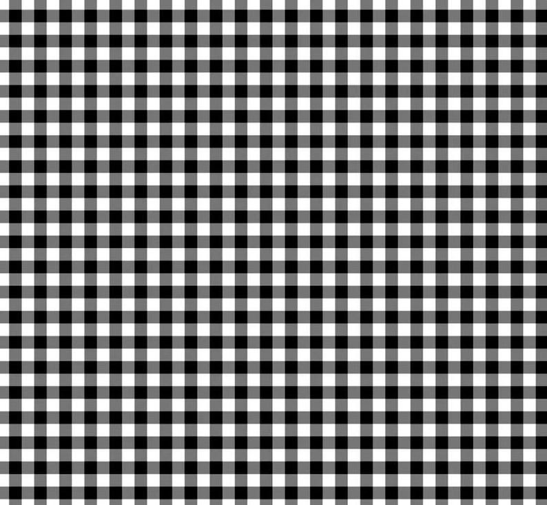CUSTOM Gingham Doll Mattress & Pillow | IKEA Duktig Bedding | Cat, Bunny, Pet Bed black gingham