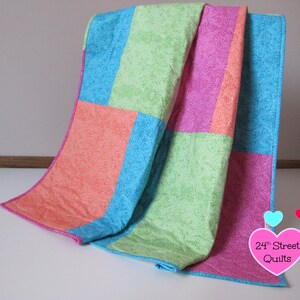 Crib Quilt | Baby Quilt | Baby Quilts | Crib Quilts | Baby Shower Gift | Baby Gifts | Colorful Baby Quilt
